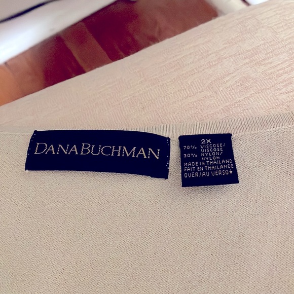 Vintage Dana Buchman Viscose Square Neck Tank. 2X - Picture 3 of 4